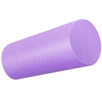 Ролик для йоги полумягкий Профи 30x15cm (фиолетовый) (ЭВА) E39103-3