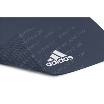 Коврик (мат) для йоги, цвет голубой, Adidas ADYG-10100BL