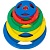 Диск обрезиненный со втулкой (d 50 мм.) 2,5 кг. (желтый) B33052/OPL-50-2.5
